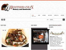 Tablet Screenshot of mediterranean-bakery.com